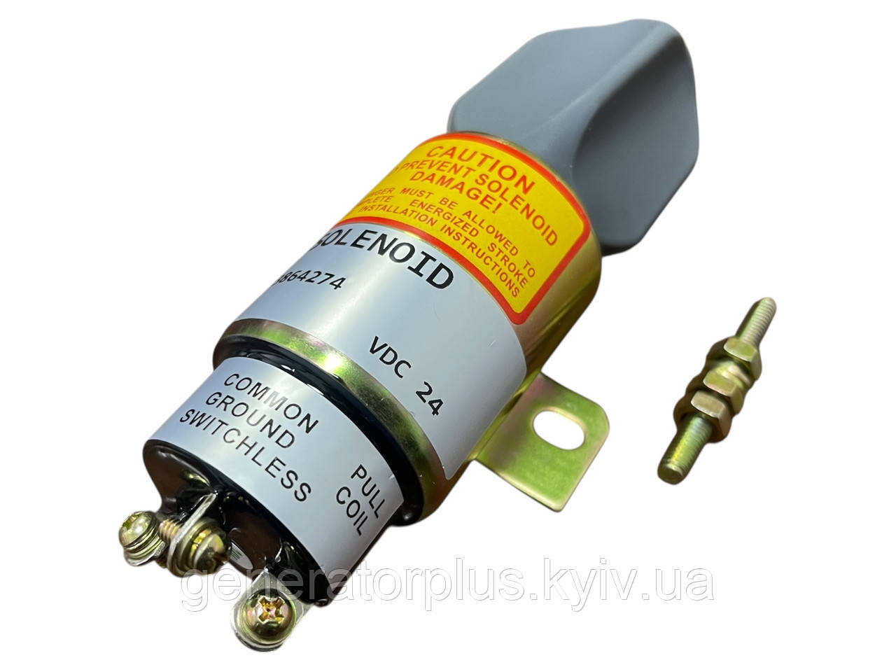 Датчик зупинки двигуна (глушилка соленоїд) 24V 3864274, фото 1