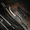 Набір шампурів у шкіряному чохлі "Гепард-2 Гільза", фото 3