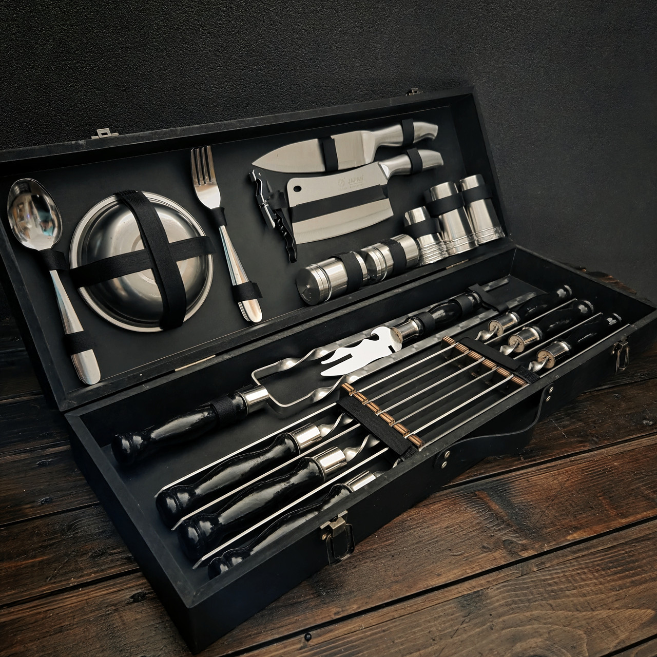 Шашличний набір шампурів для пікніка "Скаут", фото 1