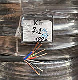 Кабель гнучкий КГ т 7х1 повноцінний, гумовий мідний багатожильний Одеса ТУ гост (кратно 5м), фото 2