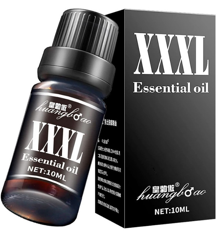 Інтимна масажна олія для чоловіків, догляд і комфорт, концентрат XXL, 10 мл, фото 1