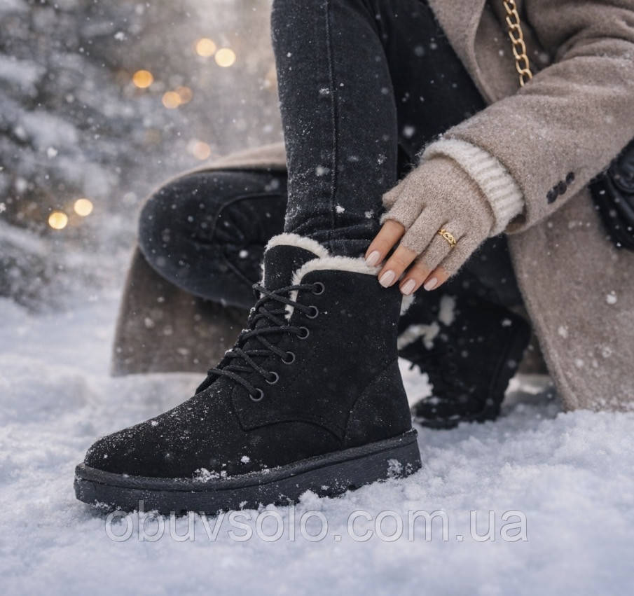 Жіночі угги на шнурівці Lion, фото 1