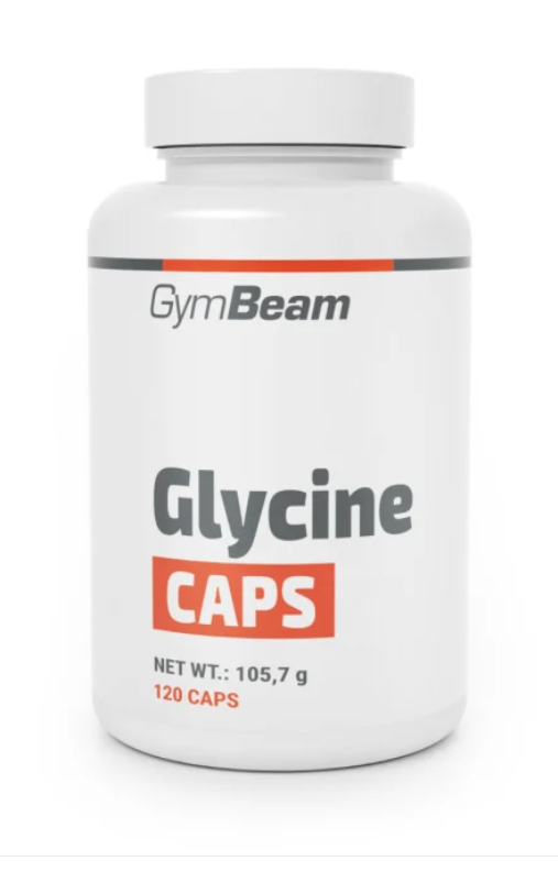 Гліцин в капсулах Glycine caps - GymBeam, 120 caps, фото 1