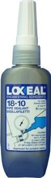 Клей-герметик LOXEAL 18-10, для металевих труб, t-55/+150°C, 50 мл