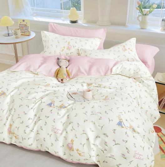 Комплект постільної білизни підлітковий сатин Viluta полуторний комплект, фото 1