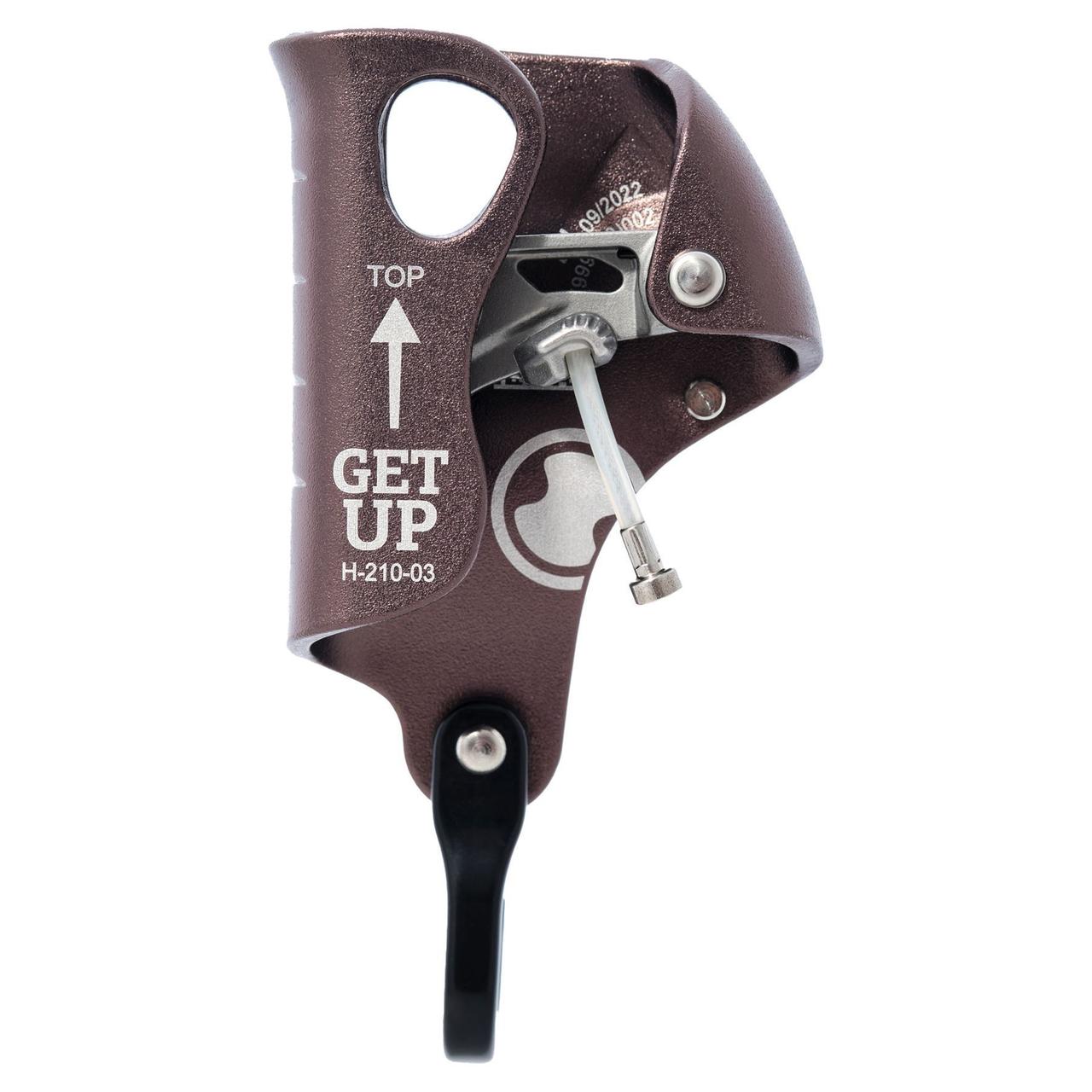 Затискач Skylotec Get Up алюміній сталь ергономічний подвійний отвір для карабінів), фото 1