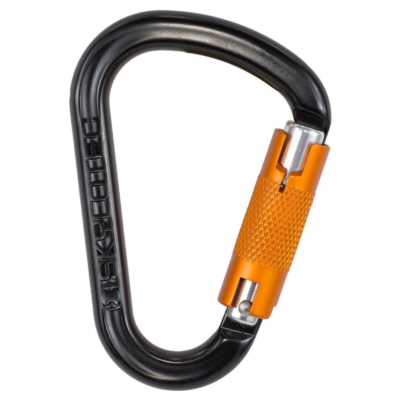 Карабін Skylotec passO-Twist алюмінієвий сплав Twistlock 27 мм 250 кг 22 kN (105651ALP), фото 1