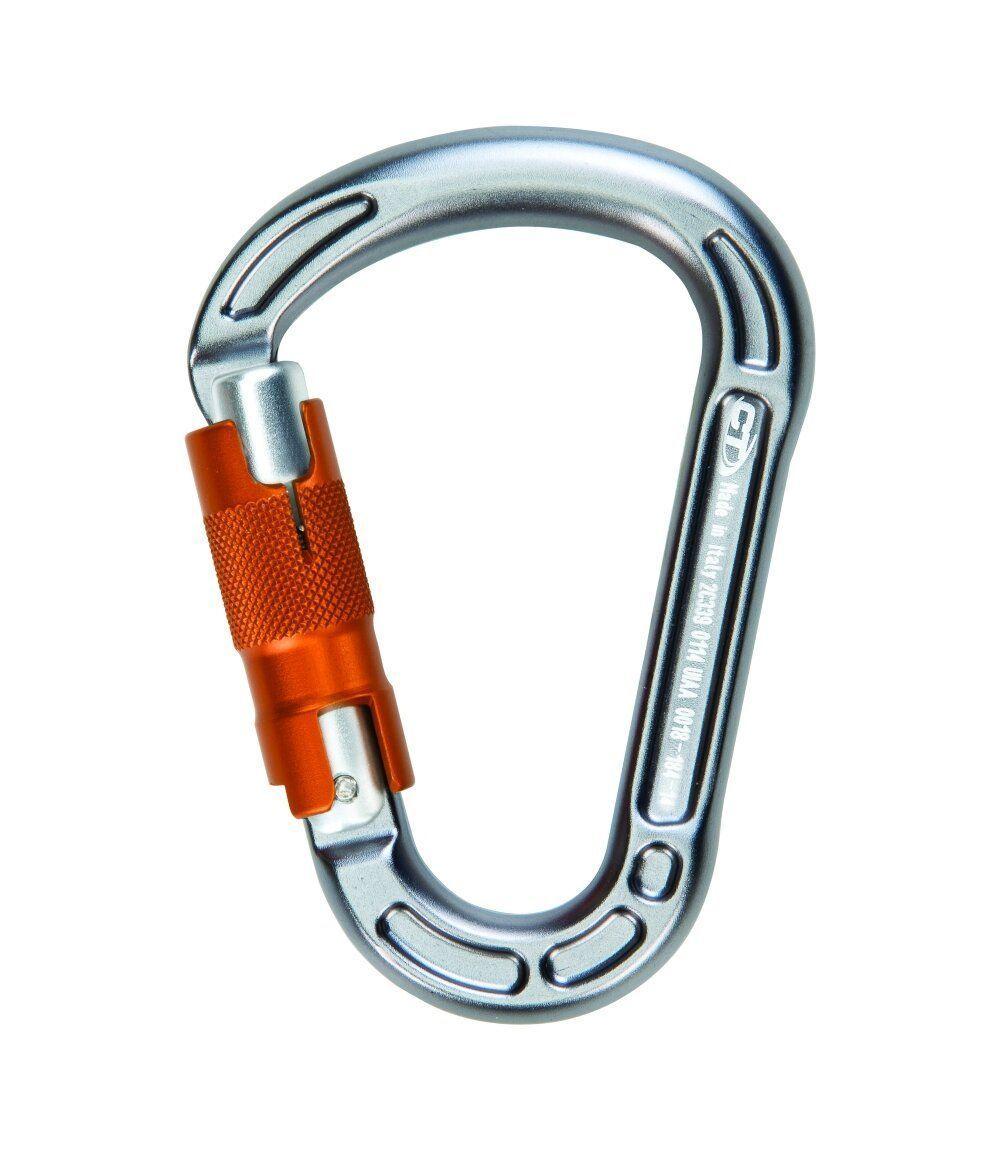 Карабін Climbing Technology Concept WG алюмінієвий сплав HMS муфта автоматична Twist-Lock вага 80 г максимальні габарити 105 x, фото 1
