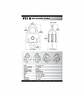 Блок Rock Exotica Mini Duoble Дюралюминий Вес 141 г Рабочая нагрузка 9 kN Диаметр веревки 11 мм Разрушающая нагрузка 36 kN Количе, фото 2