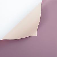 Плівка (калька) в рулоні "Двостороння: фіолетовий + кремовий" (0,58 х7,7 м)