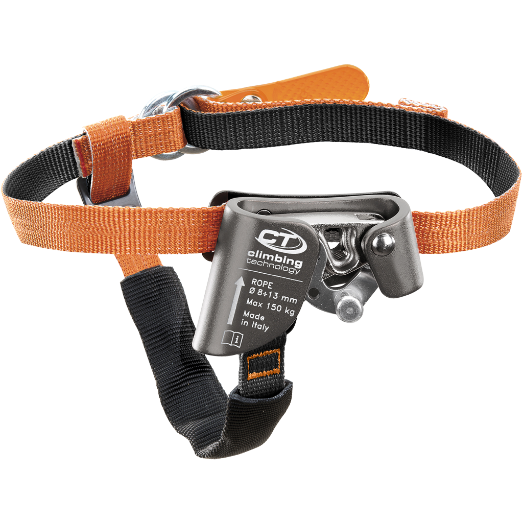 Затискач Climbing Technology Quick Step-A правий 165 г максимальне навантаження 150 кг діаметр веревки 8-13 мм (101340ALP), фото 1