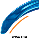 Карабін Climbing Technology MORFO B алюмінієвий 23 kN 7 kN 22 мм 46 г (105721ALP), фото 3