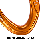 Карабін Climbing Technology MORFO B алюмінієвий 23 kN 7 kN 22 мм 46 г (105721ALP), фото 4