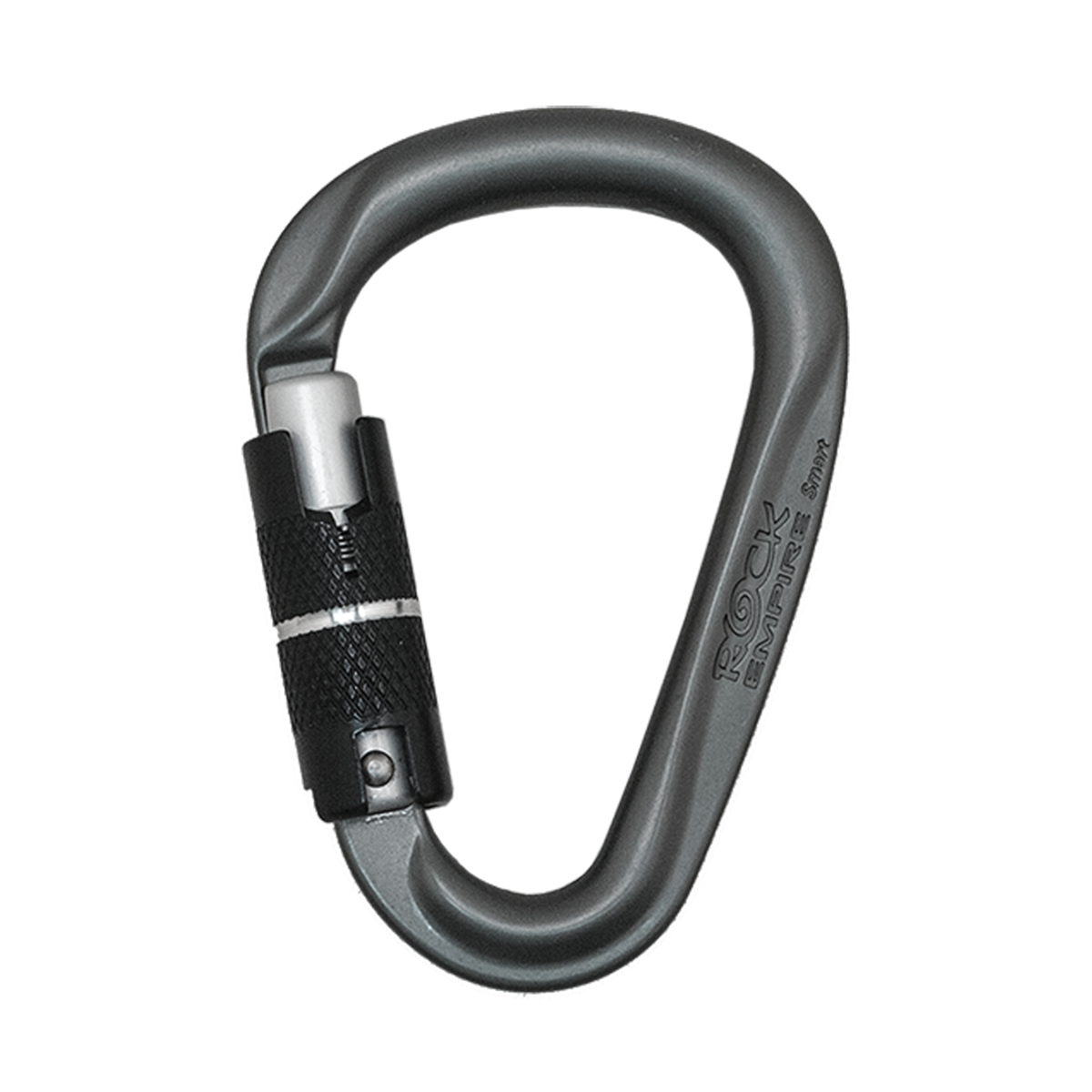 Карабін Rock Empire Carabiner HMS Smart 3T Алюміній 77 г 24 kN 8 kN 6 kN Tri-lock (105390ALP), фото 1