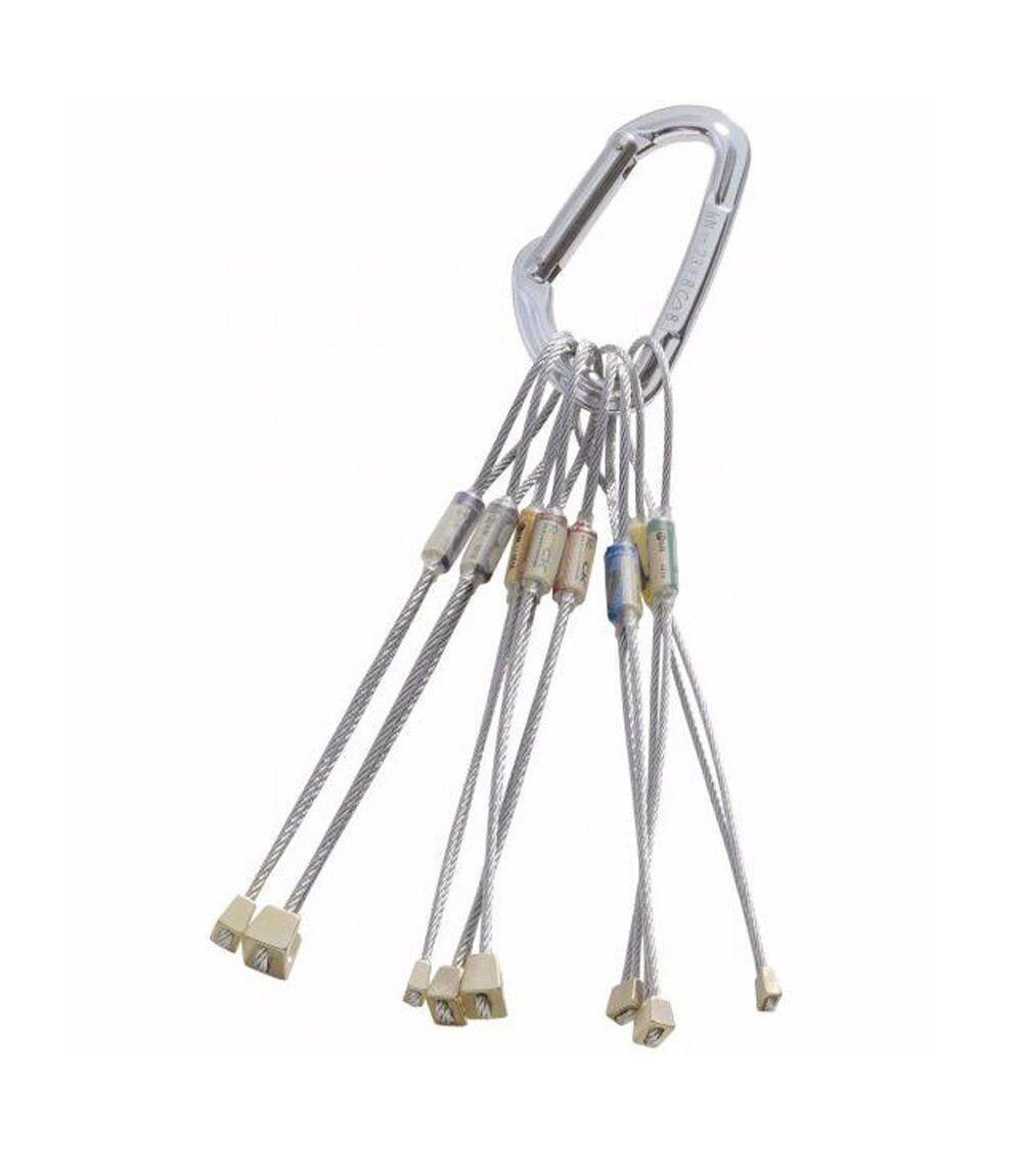 Набір лактози Rock Empire Brass Chocks set 1-8 колір металева вага 208 г сертифікат EN 12270 (102440ALP), фото 1