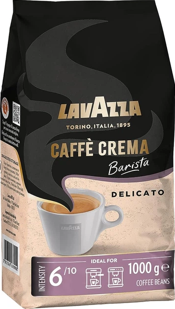 Кава в зернах Lavazza Caffe Crema Barista Delicato 1 кг, фото 1