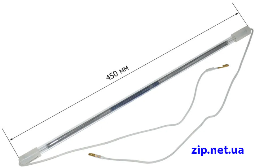 Тэн скляний для холодильника 160 Вт L 45 см.