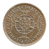 Ангола 2.5 ескудо, 1956