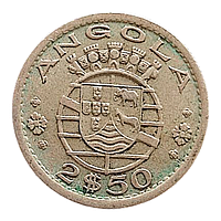 Ангола 2.5 ескудо, 1956