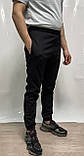 Чоловічі штани Softshell на флісі Туреччина софтшелл Чорні, фото 6