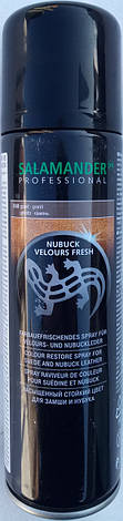 Аерозольна фарба — камінь Salamander для замші, велюру, нубуку, фото 1
