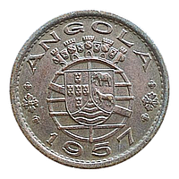 Ангола 50 сентаво, 1957
