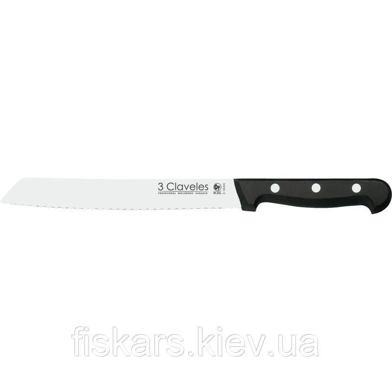 Ніж для хліба 3 Claveles POM 200 мм (00921)