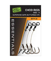 Готовий повідець Fox Edges Super Wide Gape Chod Rig 4 size