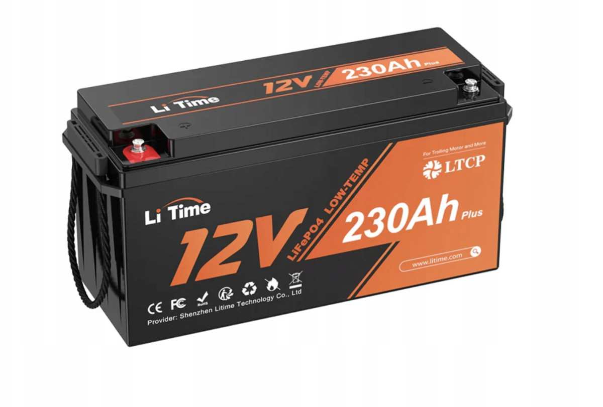 Акумулятор LiTime 12 V 230 Ah LiFePO4, фото 1