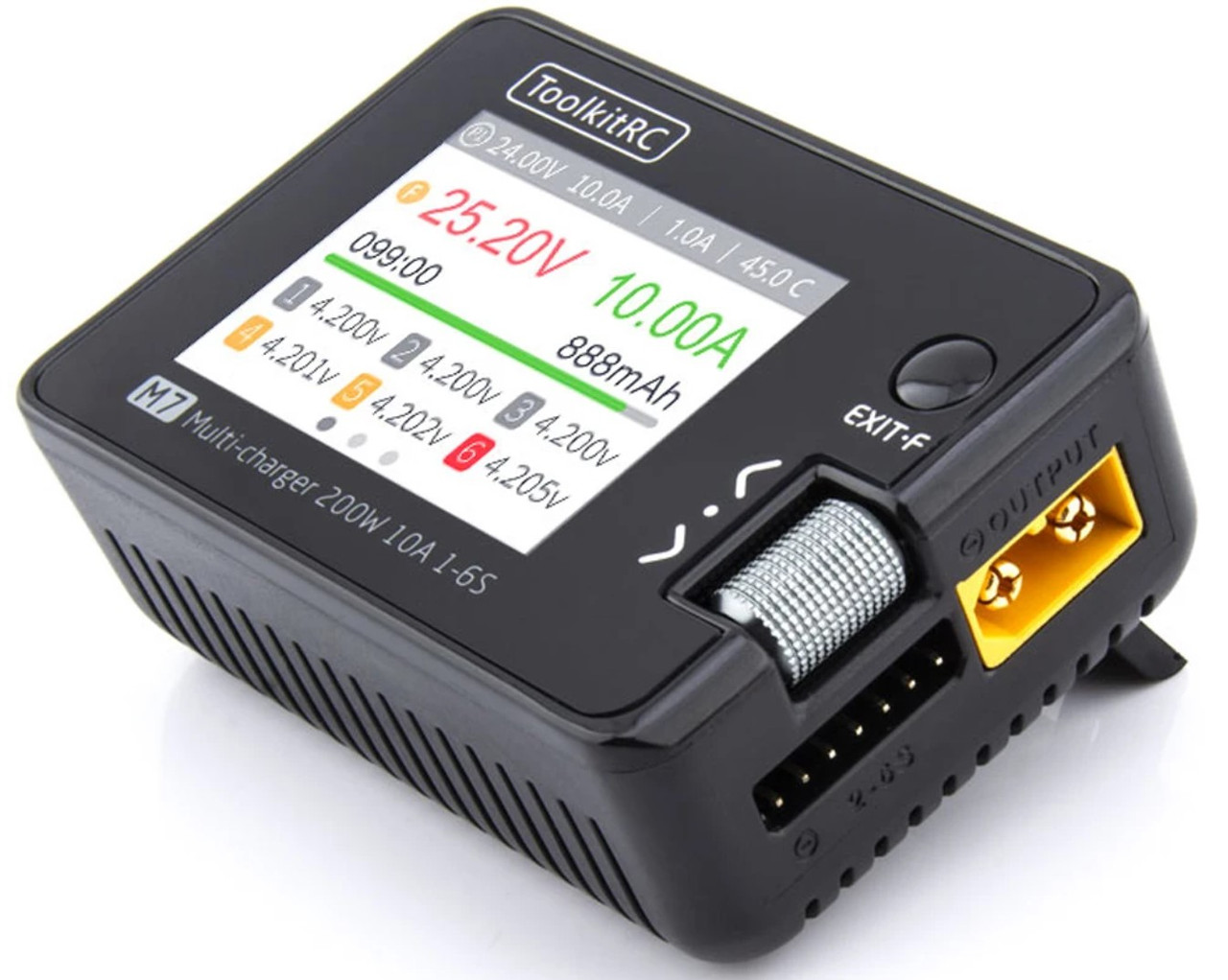 Зарядний пристрій ToolkitRC M7 200W 10A 1-6S, фото 1