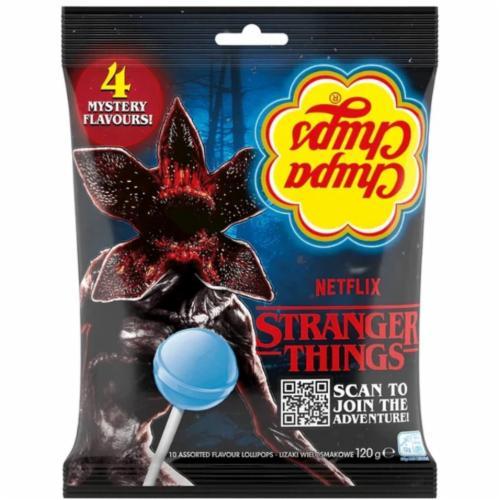 Льодяники на паличцi Chupa Chups Stranger Things (4 flavours) (10 шт.) - 120 g, фото 1
