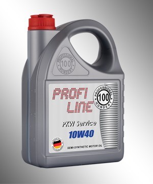 Олива моторна напівсинтетична PROFESSIONAL HUNDERT Profi Line 10W-40 4 л