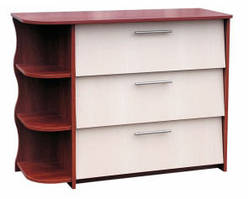 Тумба для взуття Гамбургер з регалом