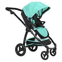 Коляска для ляльки 2в1 Carrello ULTRA (регульована ручка, сумка) 9696 GREEN Зелена, фото 3