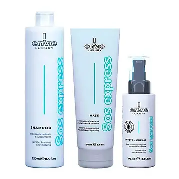 Набір косметики з молочними протеїнами Envie Luxury Milk Protein 250мл