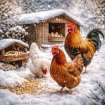 Як підтримати птицю у холодний період: турбота, що повертається здоров’ям і яйцями 