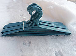 Плічка вішалки для верхнього одягу сині