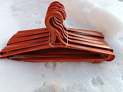 Плічка вішалки для верхнього одягу червоні