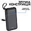 Повербанк для роутера XO PB-278 10000 mAh комплект живлення Powerbank + 2 шт юсб дроти для вай фай роутеру на 9/12V, фото 6