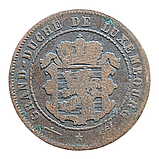 Люксембург 2½ сантима, 1854, фото 2