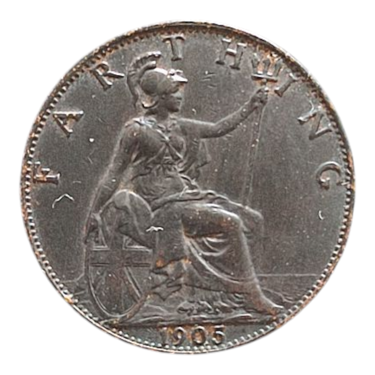 Велика Британія 1 фартінг, 1905, фото 1