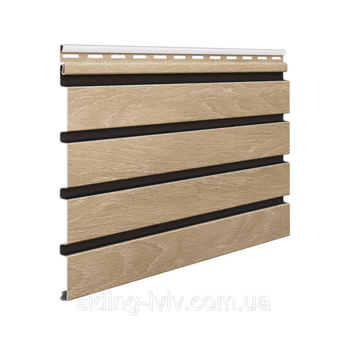 Сайдинг Дуб Vox Вокс фасадні панелі Fronto MAX V-Black, фото 1