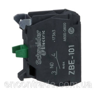 ZBE101 Блок-контакт для гвинтового кріплення 1НО, фото 1