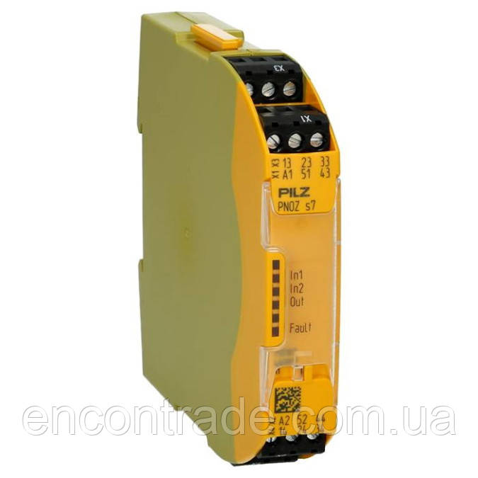 750107 Модуль PNOZ s7 24VDC 4 n/o 1 n/c, фото 1