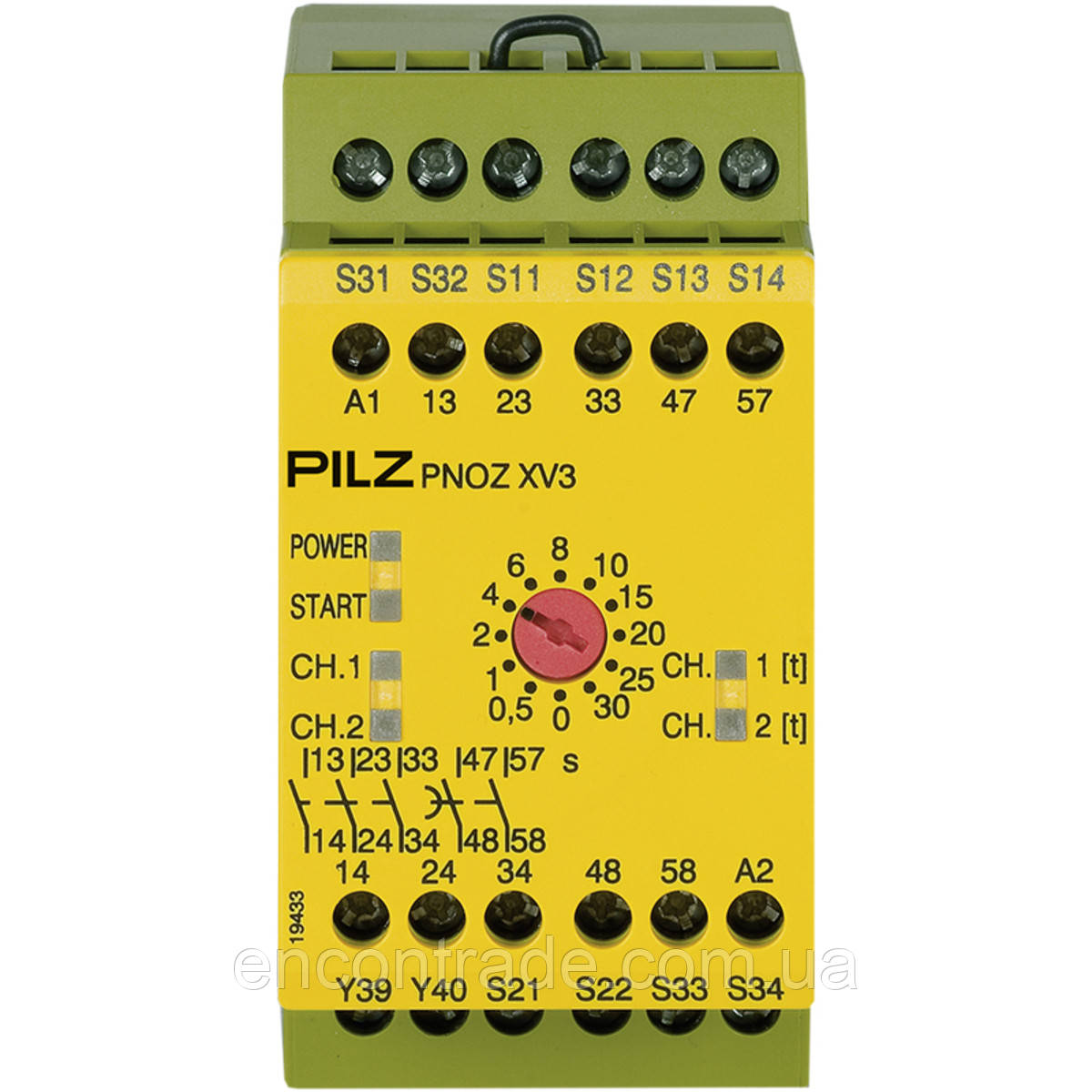 774540 Реле безпеки PNOZ XV3 30/24 VDC 3n/o 2n/o, фото 1