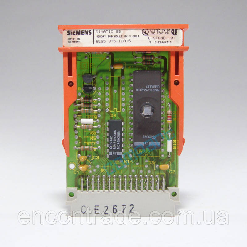 6ES5375-1LA15 Модуль пам'яті SIMATIC S5 Siemens*, фото 1