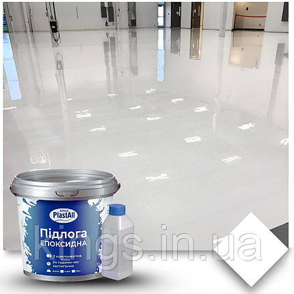 Біла наливна підлога (Чистий Склад, Фарма) Plastall™ Medical | Стерильний | 10 кг, фото 1