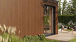 Сайдинг горіх Vox Вокс фасадні панелі Fronto MAX V-Black, фото 2