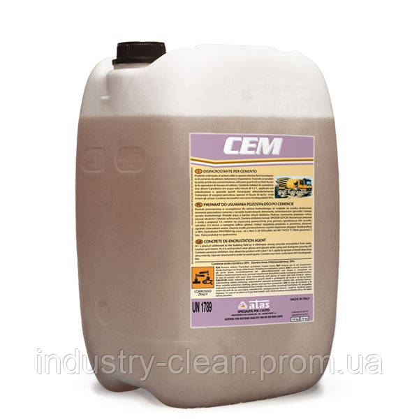 Засіб для видалення цементу та цементно-вапняних розчинів CEM Atas (10 кг.)