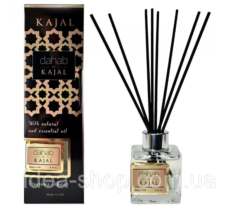 Аромадифузор Kajal Dahab Brand Collection 85 мл. ароматизатор з паличками для дому арома дифузори, фото 1